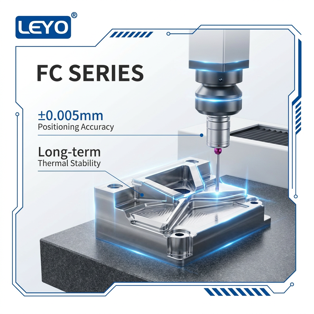 FC500 5-Axis Crown-Type Gantry Machining Center | Large-Format Simultaneous 5-Axis CNC Milling Machine for Medium-to-Large Complex Parts